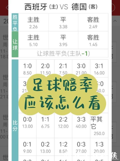 世界杯竞猜APP：赔率变化背后的玄机